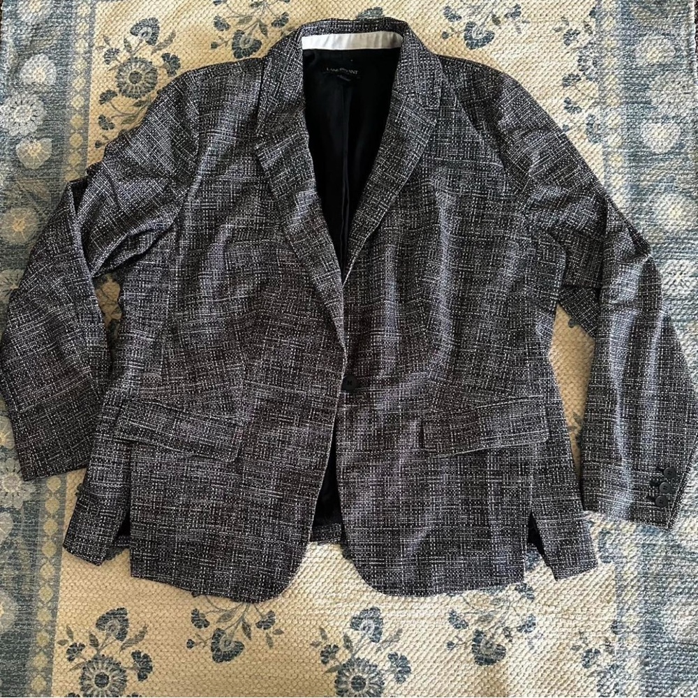 Lane Bryant Black and White Blazer